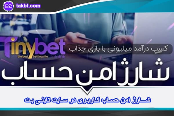 شارژ حساب کاربری امن در سایت تاینی بت